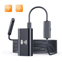 Wifi 6.5ft Endoscope Camera HD720P 8mm Lens USB Camera Cable Wireless In... - £41.96 GBP