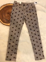 Gap kids 1969 7 regular super skinny corduroy pants stars adjustable wai... - $23.75