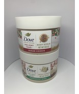 Dove Body Scrub Holiday Treats 10.5oz Sugar Cookie and Peppermint Bark - $24.45 CAD