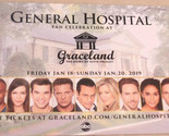 General Hospital At Elvis Presley&#39;s Graceland Card Rick Springfield Bx2 - $6.92