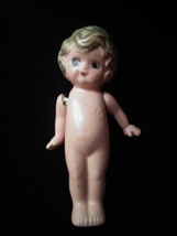 Bisque Doll Made in Occupied Japan 4 1/2&quot; - £35.97 GBP