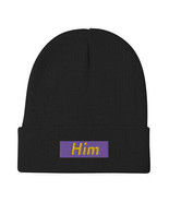 AUSTIN REAVES I&#39;m Him EMBROIDERED BEANIE One Size Knit Cap Lakers Basket... - $23.50