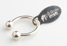 Tiffany &amp; Co. Sterling Silver Key Ring with &quot;Picture People&quot; Tag Great P... - $180.00 CAD