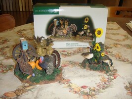 Dept. 56 Village Accessory Turkeys/Geese In The Field - €32,35 EUR