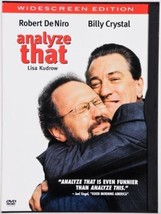 Analyze That (DVD) Billy Crystal, Robert DeNiro NEW - £6.15 GBP