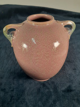 Roseville Pottery Tuscany Vase, 6 1/2&quot; Tall, Beautiful Glaze, Perfect - £32.59 GBP