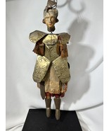 Antique Soldier Conquistador Opera Puppet Italy dei Pupi Sicily Armour E... - £219.84 GBP