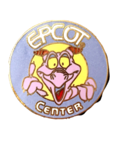 Disney 1990 WDW Journey Into Imagination  Figment Face Epcot Center Pin#82 - $49.59