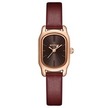 SANDA 1104 Japan Mini Dial Waterproof Lady Quartz Watch, Leather Band - £28.31 GBP