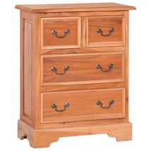 Chest of Drawers Solid Mahogany Wood - £94.43 GBP