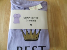 Bobbie Brooks Best Grandma Ever T-Shirt, Purple, M - £5.90 GBP