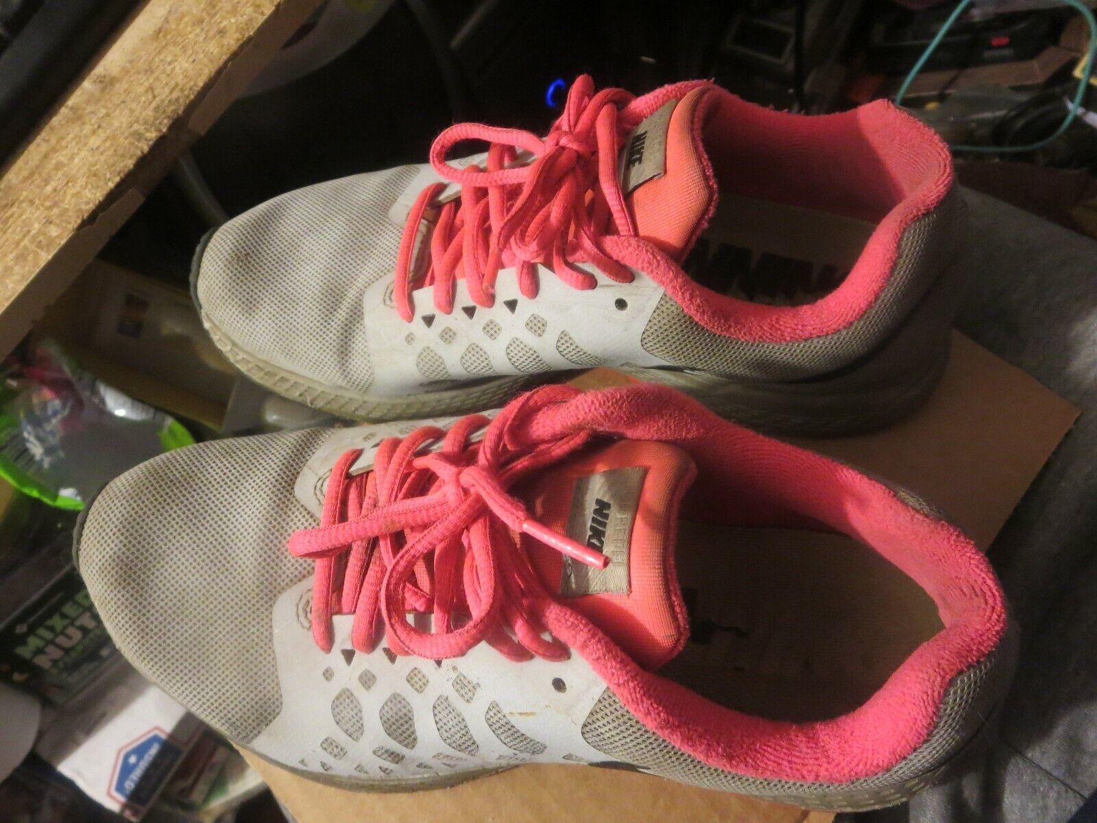 Nike Zoom Running Shoes Grey womens Size 8.5 used - $9.49