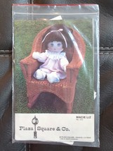 Plaza Square and Co Doll Sewing Pattern #012 Macie Liz Cloth Doll 1982 - £7.44 GBP