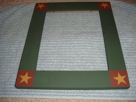 Dark Green Wooden Frame For Cross Stitch Projects - £20.71 GBP