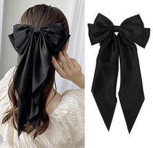 Big Large Bow - Black Now Hairpin For Women Girls Hair Accessories Love ... - £9.75 GBP