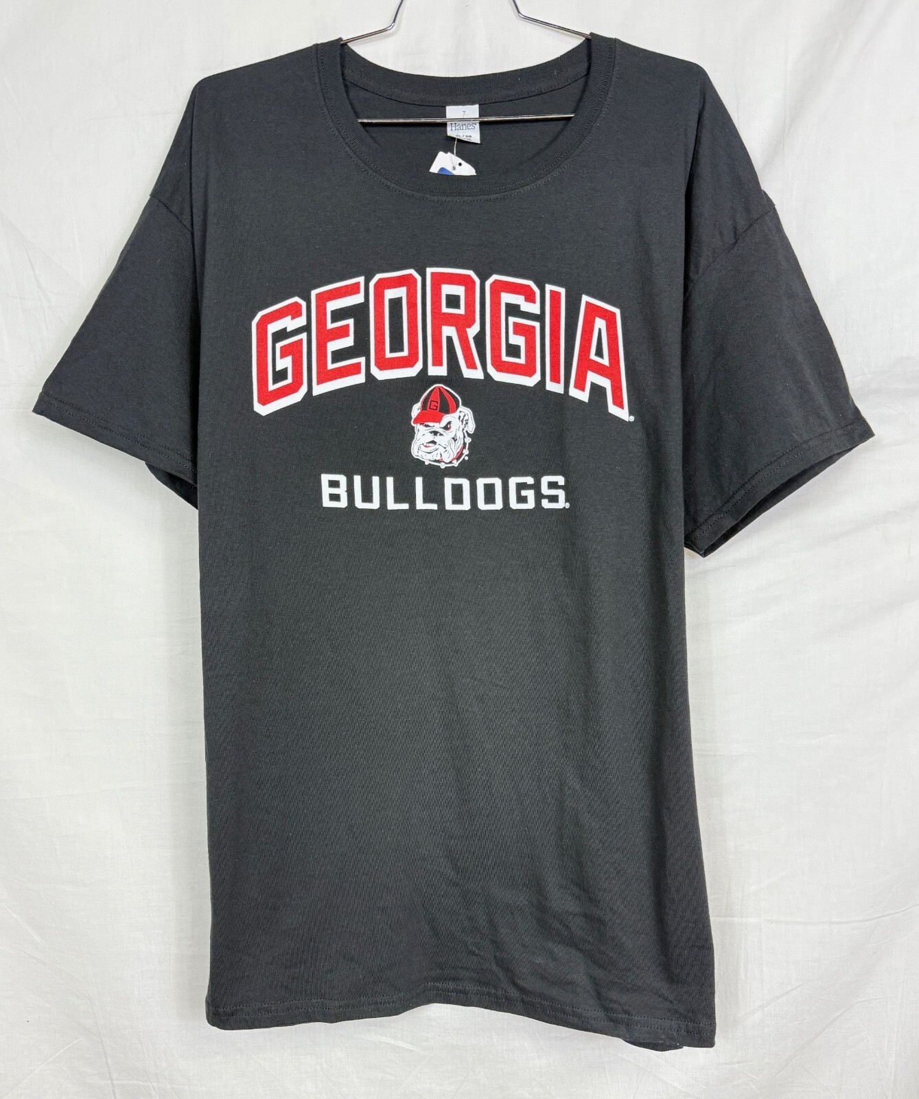 GEORGIA BULLDOGS NCAA MEN&#39;S BLACK XLARGE T-SHIRT NWT FREE SHIPPING - £9.10 GBP