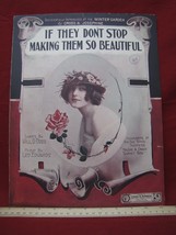 Antique Sheet Music If They Don&#39;t Stop Making Them So Beautiful #93 - £19.94 GBP