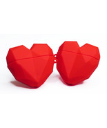 Fun Loving diamond Valentine&#39;s Heart Airpod (2nd Gen &amp; Pro) Silicone Rub... - $19.01 CAD+