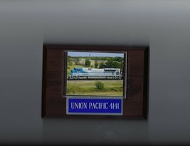 UNION PACIFIC 4141 PLAQUE US USA TRAIN PRESIDENT GEORGE H.W. BUSH - $3.95