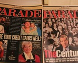 Parade Newspaper Lot of 2 October 1998 Vintage Mira Sorvino - $6.92