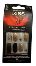 KISS Special Design Halloween Nails Glow-In-The-Dark Style ‘Freaky Long ... - $7.91