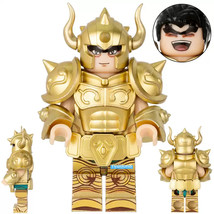 Taurus Aldebaran Saint Seiya Knights of the Zodiac Lego Moc Minifigure Bricks - £3.14 GBP