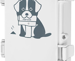 Dog Poop Bag Dispenser Wall Mounted outside or inside Pet Waste Bags Holder - $27.71