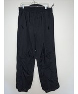 Helly Tech Hansen XL Snow Pants Men&#39;s Black Waterproof Full Leg Zip - £27.28 GBP