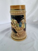 7″ Tall Ceramic Vintage Beer Stein - Translated - Who Wants to Live on Earth - £27.41 GBP