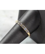 Womens Vintage Estate 14k Yellow Gold Diamond Ring 2.5g #E4916 - $686.25 CAD
