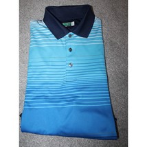 Men&#39;s Golf Shirt Size L Blue Ben Hogan Performance Golf Shirt Polo - £12.98 GBP