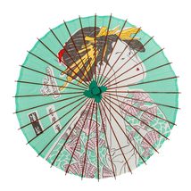 THY COLLECTIBLES Classic Chinese Art Asian Style 43&quot; Paper Parasol Umbrella with - £30.52 GBP+