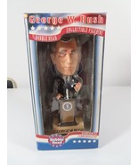 George W Bush Bobblehead Collectible Hand-Painted Commemorative W/ Box *... - £23.24 GBP