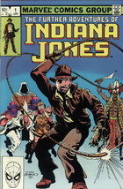 The Further Adventures of Indiana Jones Comic Book #1 Marvel 1983 HIGH GRADE B - $10.69