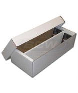 2 BCW 1600 count Shoe Card Storage Boxes - $25.86 CAD