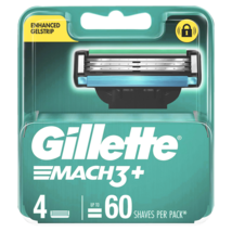 Gillette Mach 3+ Replacement 4 Cartridges - £68.04 GBP