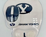 Brigham Young BYU Cougars Mouse &amp; Mouse Pad NEW BYU University College G... - £16.84 GBP