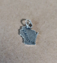 James Avery 925 Sterling Silver My WISCONSIN State Charm - $39.55