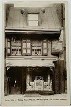 1908 RPPC Betsy Ross House, Philadelphia Pa Davidson Bros Postcard H17 - £3.87 GBP