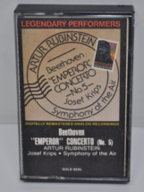 Beethoven Emperor Concerto Josef Krips Cassette 1983 RCA Legendary Performers - £14.20 GBP
