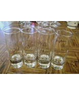 OPAL NERA Clear Glass Shooter Shot Glass with Gold Lettering ~ Lot of 4 - $206.79 MXN