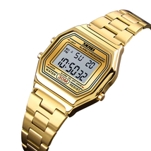 Skmei  Digital Sports Waterproof Bracelet Watch Luxury Stainless Steel S... - $25.99