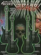 Schecter Damien EX FR 6 7 string guitar 2005 ad 8 x 11 advertisement print - £3.43 GBP