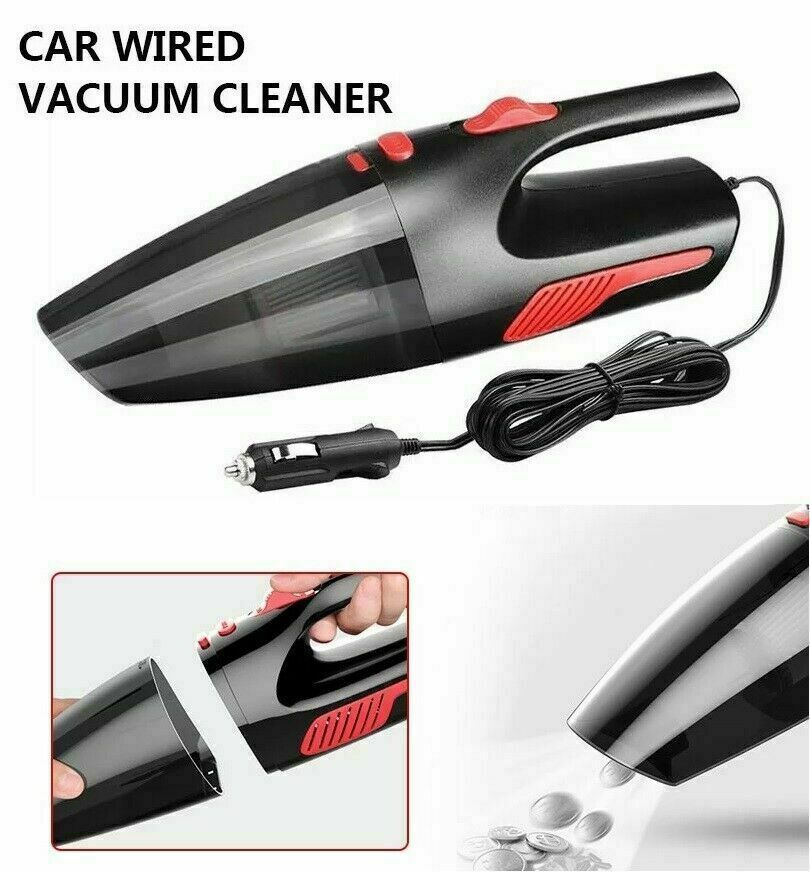 Primary image for 120W 12V Mini Portable Handheld Wet Dry Vacuum Cleaner Duster for Auto Van Car
