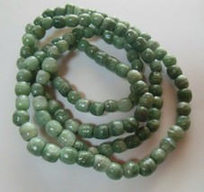 TRADE BEADS Sea Green Glass 32&quot; - £100.62 GBP