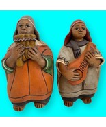 Peruvian Figurines Chulucanas Terra Cotta Musicians - £29.22 GBP