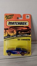 Matchbox 1:64 Scale SuperFast &#39;62 Corvette #32 1994  - $7.91