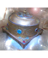 ANTIQUE JEWELED BOX OF THE EVERLASTING HOUSES OF POWER OOAK MAGICK ALBINA  - $779.77+