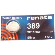 Renata- 389 Sr1130W 1.55V Silver Oxide Watch Battery [Watch] - £4.55 GBP