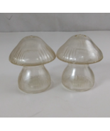 Vintage Plastic Mushroom 2.75&quot; Salt &amp; Pepper Shakers Hong Kong - €10,18 EUR